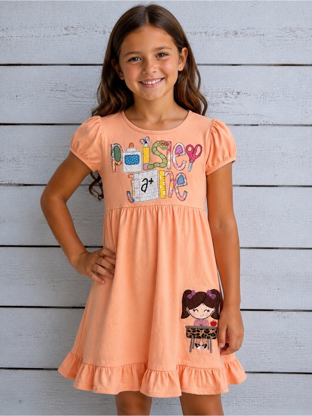 “Paisley Jane” Back to School inspired Dress